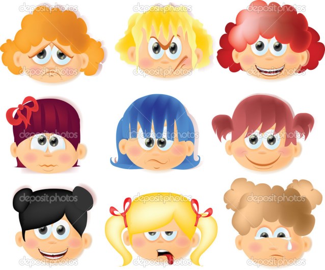 CARICATURAS EMOÇÕES