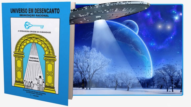 Disco voador com luz