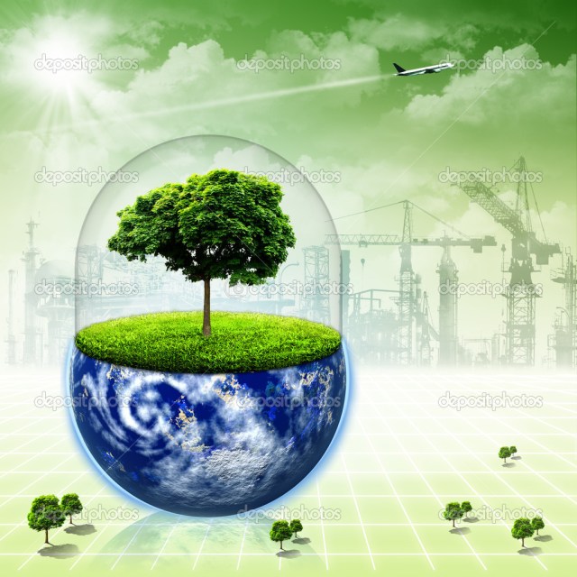 Save the Earth. Abstract environmental backgrounds for your desi