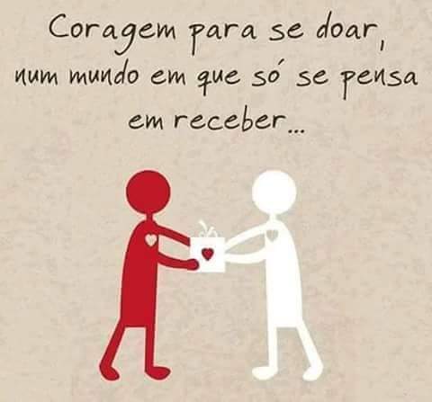 CORAGEM PARA SE DOAR