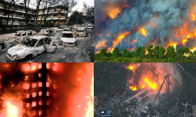 INCÊNDIO NA GRÉCIA - A NATUREZA NÃO ESTÁ BRINCANDO